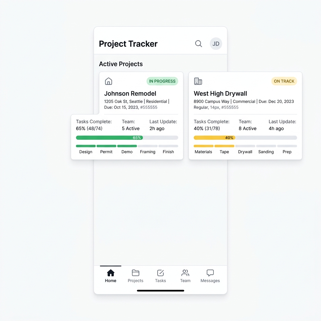 MyCrewTracker Dashboard